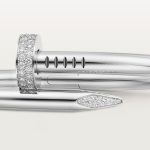 Cartier Juste un Clou bracelet, large model, diamonds - Image 6